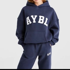 Aybl navy blue sweatset